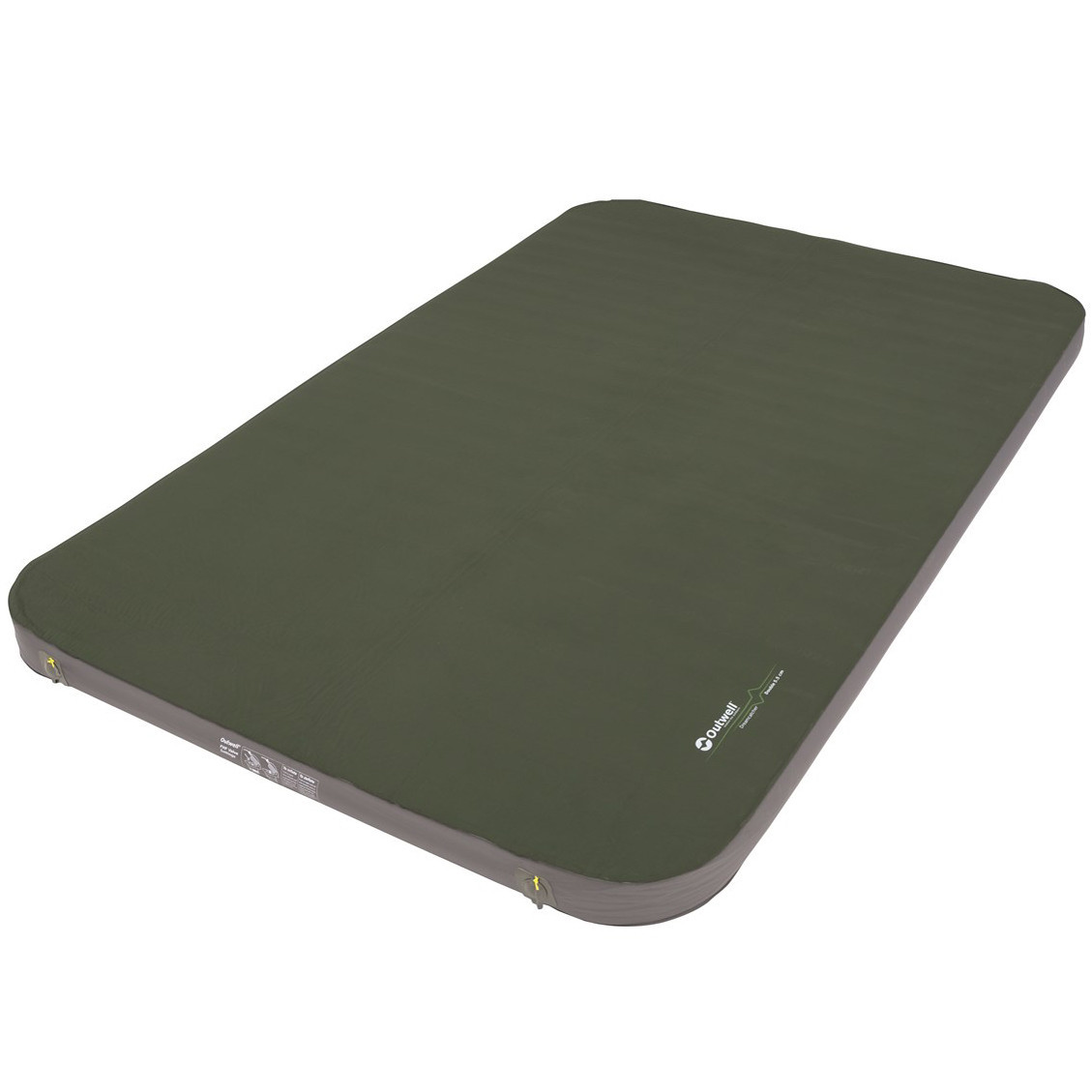 Коврик самонадувающийся Outwell Self-inflating Mat Dreamhaven Double 7.5 cm Elegant Green (400006) - фото 1 - id-p108931832