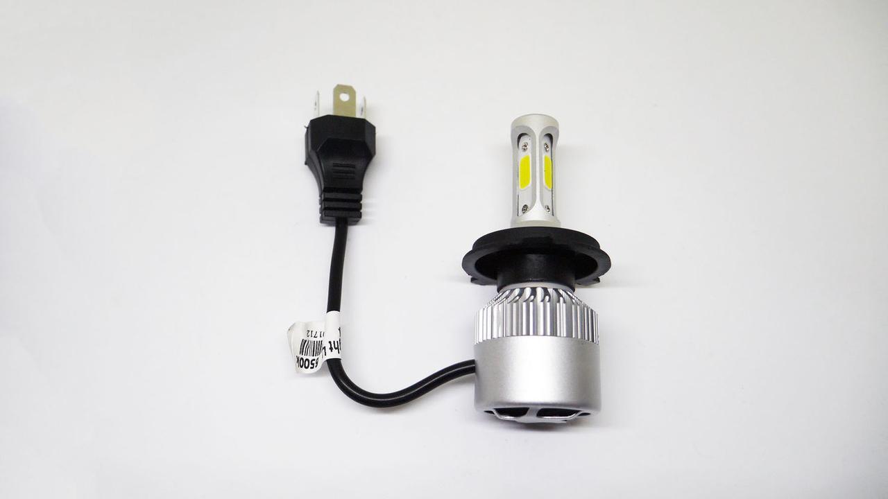 S2 Светодиодный Биксенон H4 LED 36W 12V 6500K - фото 4 - id-p108928921