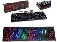 Клавиатура Keyboard KR-6300 с подсветкой