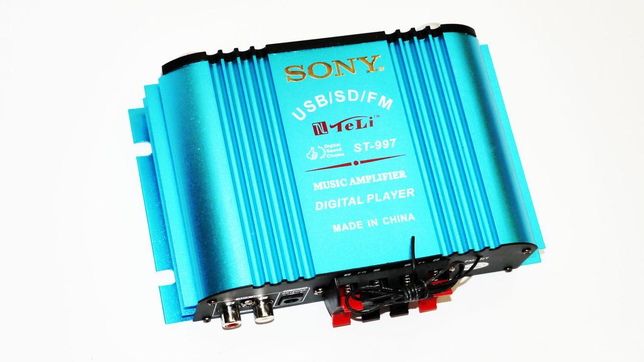 Автомобильный усилитель звука Sony ST-997 автомобильный 4-канальный - фото 3 - id-p108928945