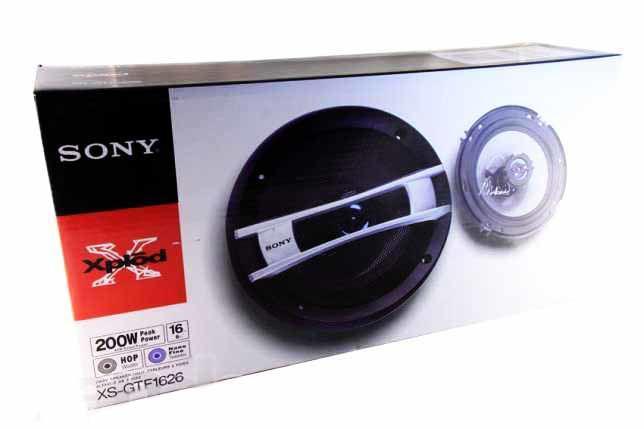 Автомобильные динамики Sony XS-GTF 1626 (200W) 16 см - фото 1 - id-p108928955