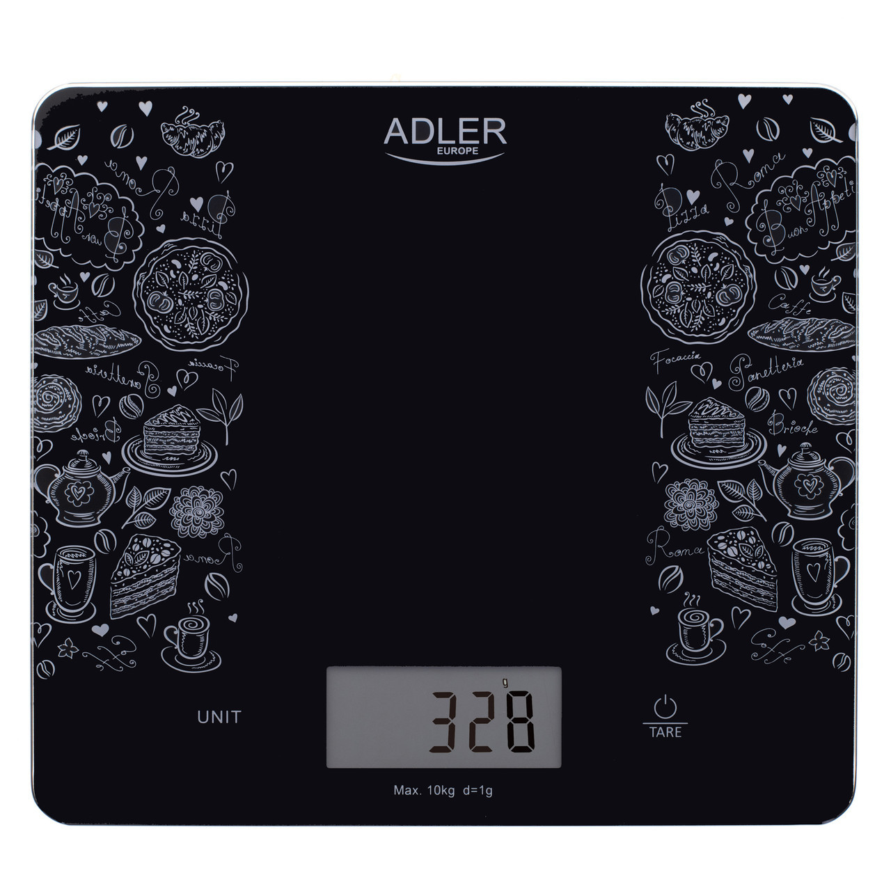 Весы кухонные Adler AD 3171 до 10kg Польша - фото 1 - id-p108932832