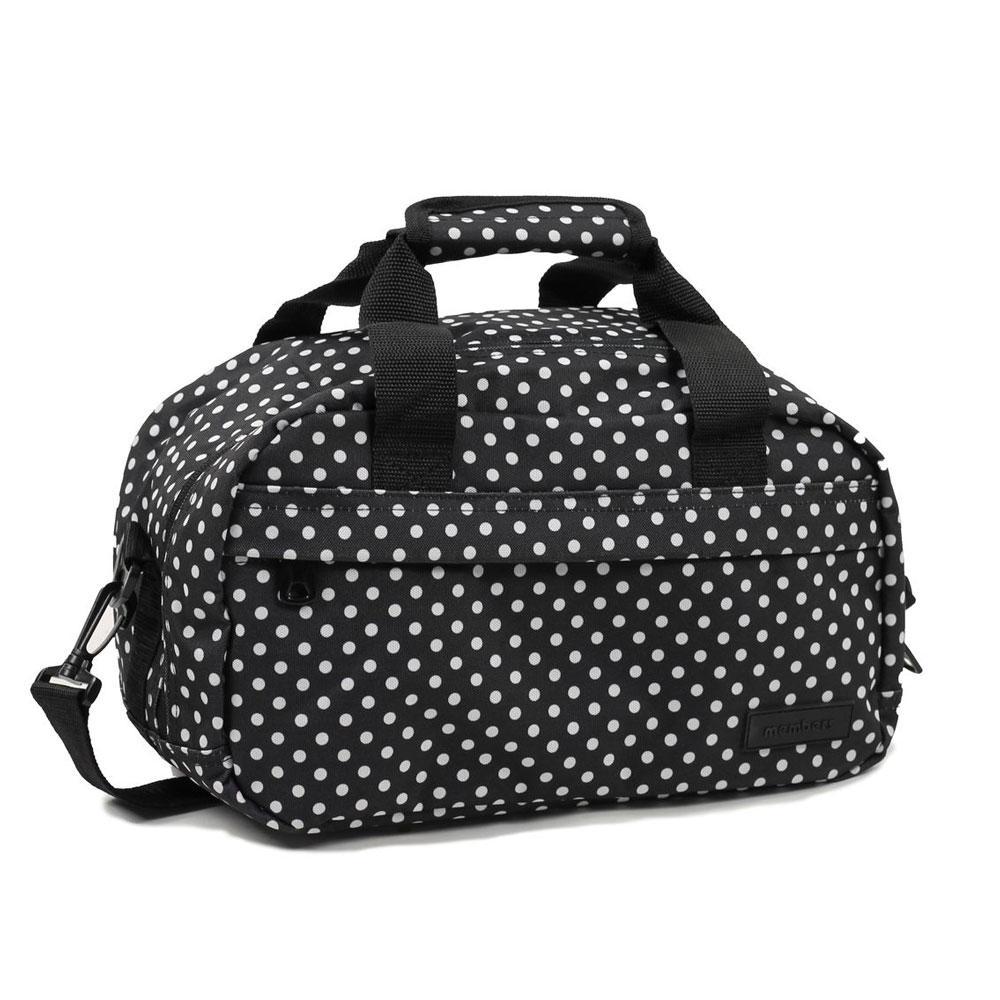 Сумка дорожная Members Essential On-Board Travel Bag 12.5 Black Polka (SB-0043-BP) - фото 1 - id-p108929918