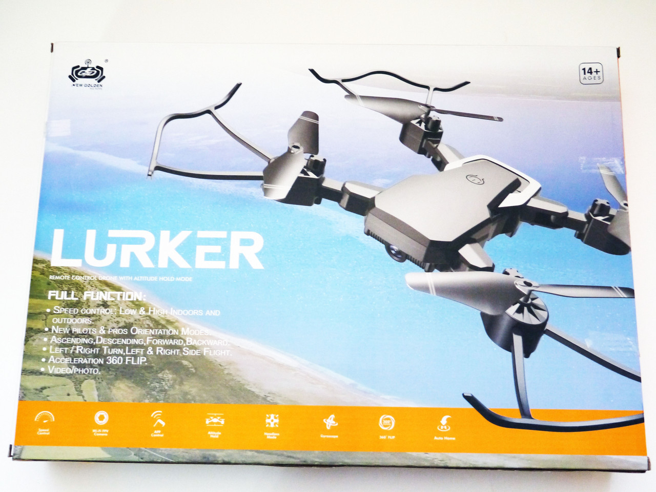 Квадрокоптер дрон Lurker GD885HW c WiFi камерой 6 ти осевая система стабилизации - фото 10 - id-p108928054