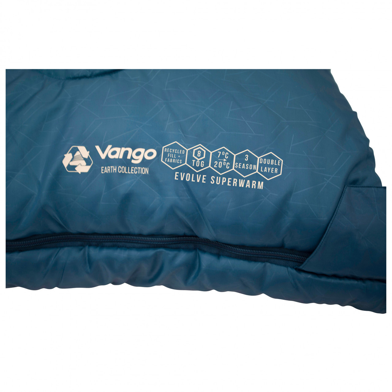 Спальный мешок Vango Evolve Superwarm Double/+2°C Moroccan Blue Twin (SBREVOLVEM23S68) - фото 5 - id-p108931949