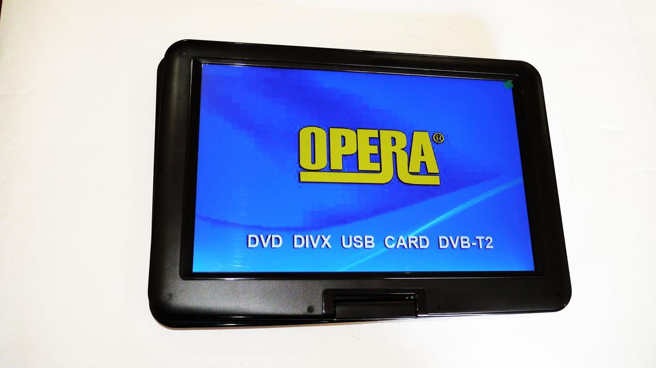 15,6" DVD Opera 1680 Портативный DVD-проигрыватель с Т2 TV USB SD - фото 6 - id-p108929003