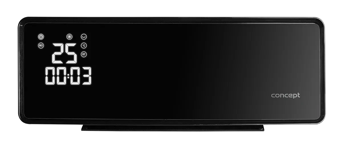 Настенный керамический обогреватель Concept QH4001 черный Чехия - фото 2 - id-p108932894