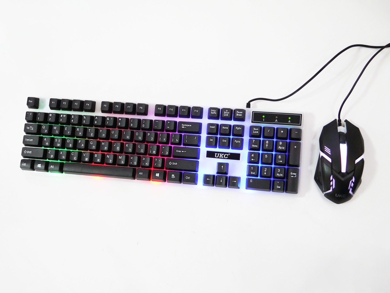 Клавиатура + мышка UKC M416 LED (с подсветкой) Keyboard + Мышка - фото 2 - id-p108928084