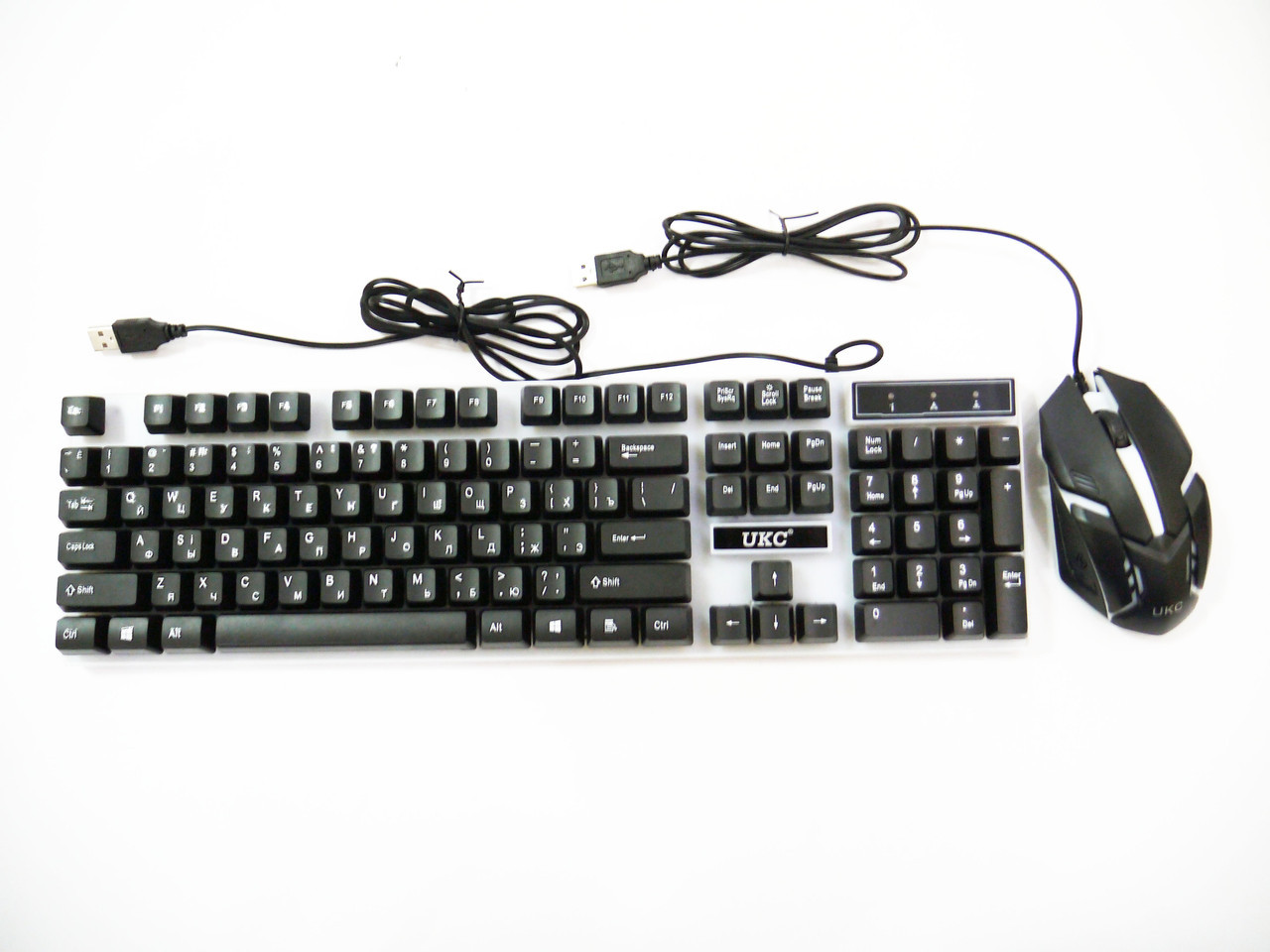 Клавиатура + мышка UKC M416 LED (с подсветкой) Keyboard + Мышка - фото 6 - id-p108928084