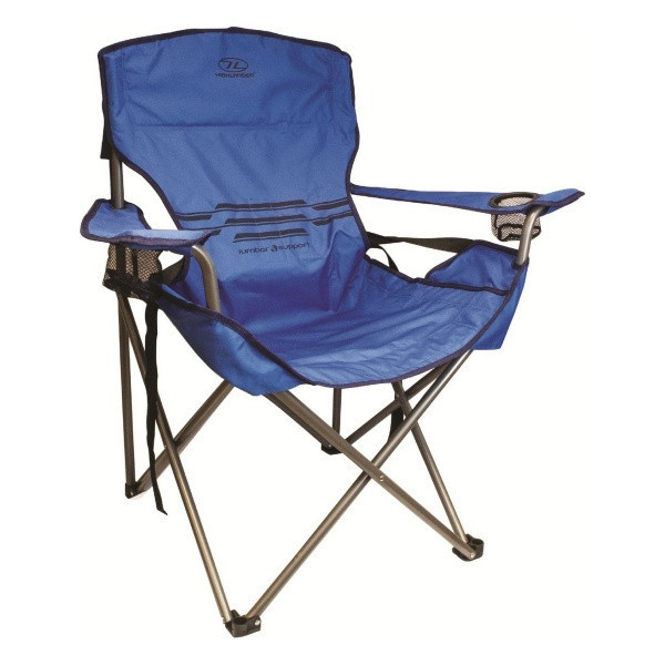 Стул Highlander Lumbar Support Chair Blue - фото 1 - id-p108930969