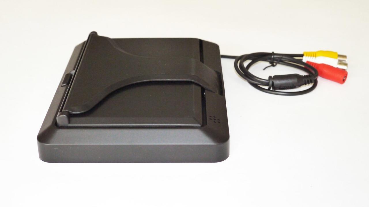 Складной ЖК-монитор для камеры заднего вида 5 дюймов цветной 2 видеовыхода - фото 5 - id-p108929064