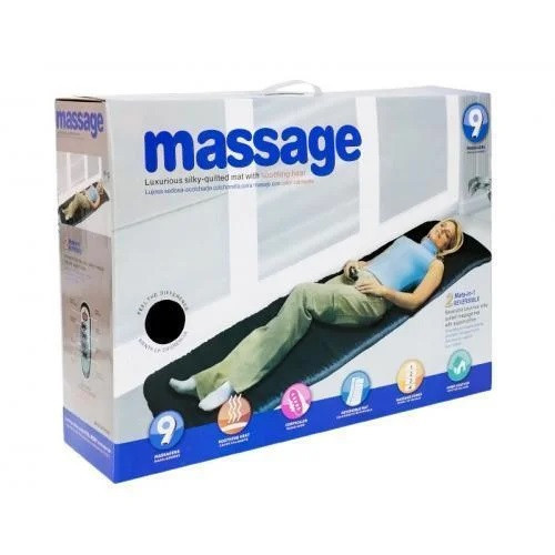 Универсальный массажный матрас "Massage mat prof+" с подогревом от 220 В с дистанционным управление ДУ - фото 5 - id-p108928138