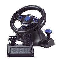 Руль с педалями 3в1 Vibration Steering wheel Игровой Геймпад