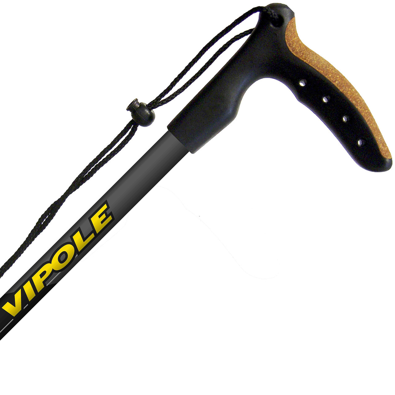 Треккинговая палка Vipole Walker QL 100 Black (S20 21) - фото 2 - id-p108932083