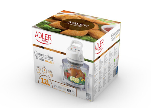 Аэрогриль для кухни Adler AD 6304 емкость 12 литров Польша - фото 5 - id-p108928170