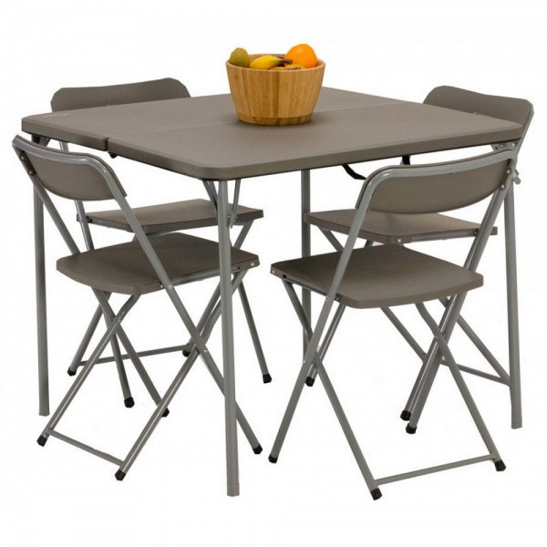 Стол со стульями Vango Orchard 86 Table and Chair Set Grey (TBNORCHARG10TDC) - фото 1 - id-p108931064