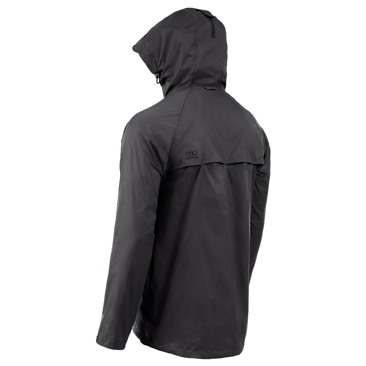 Ветровка мужская Highlander Stow & Go Pack Away Rain Jacket 6000 mm Black XXL (JAC077-BK-XXL) - фото 3 - id-p108932187