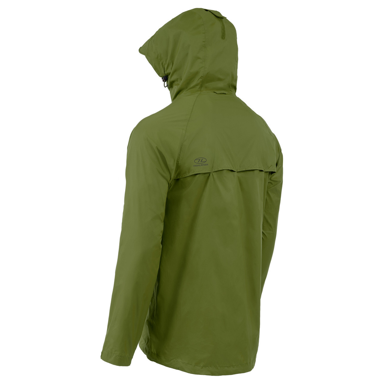 Ветровка мужская Highlander Stow & Go Pack Away Rain Jacket 6000 mm Olive XL (JAC077-OG-XL) - фото 3 - id-p108932200