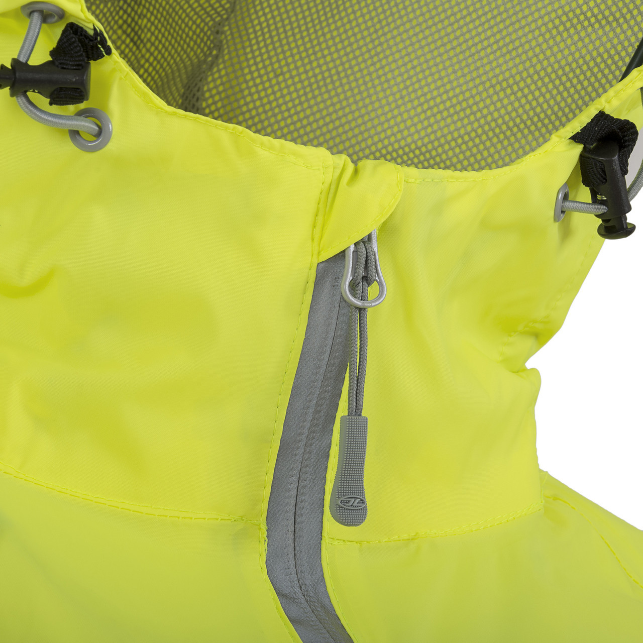 Ветровка мужская Highlander Stow & Go Pack Away Rain Jacket 6000 mm Yellow L (JAC077-YW-L) - фото 8 - id-p108932205