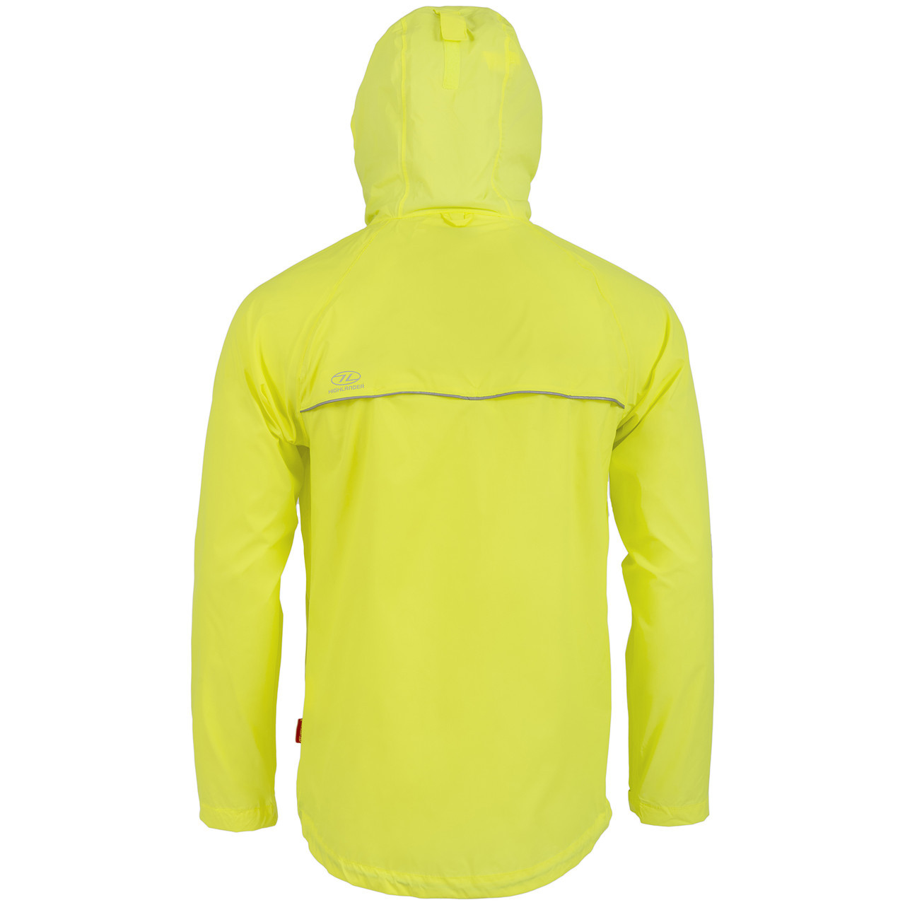 Ветровка мужская Highlander Stow & Go Pack Away Rain Jacket 6000 mm Yellow M (JAC077-YW-M) - фото 3 - id-p108932206