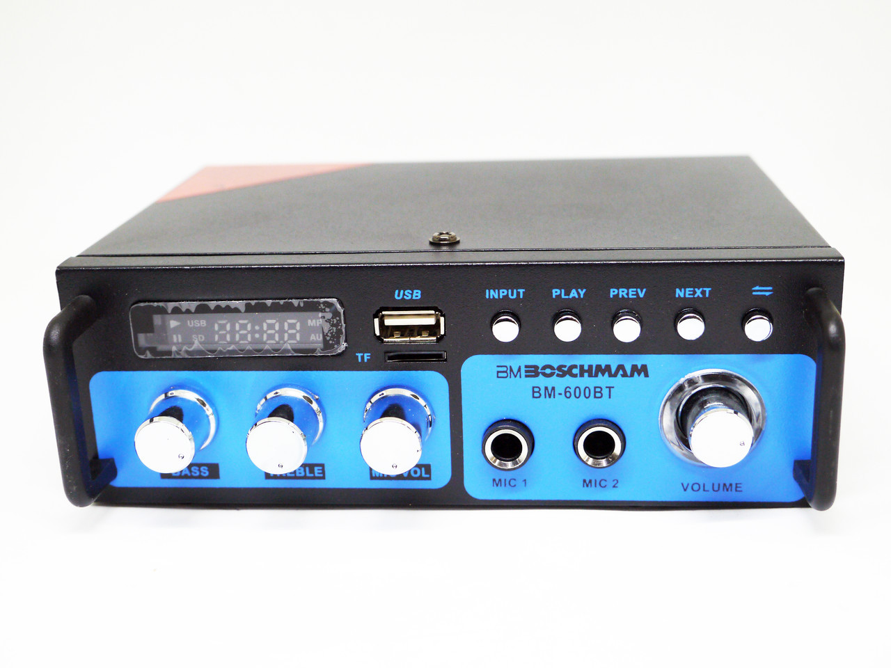 Усилитель звука BM AUDIO BM-600BT FM Bluetooth + Караоке - фото 6 - id-p108928488