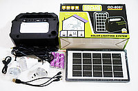 Портативная солнечная автономная система Solar GDPlus GD-8081 + FM радио + Bluetooth
