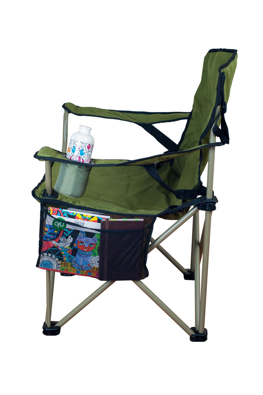 Кресло кемпинговое складное с подстаканником Ranger FS 99806 Rshore Green (Арт. RA 2203) - фото 6 - id-p108929368