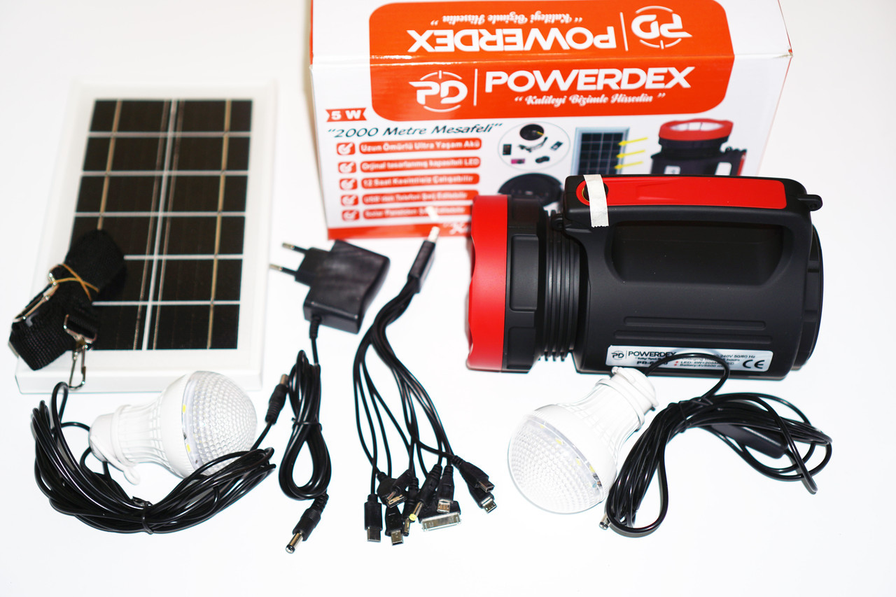 Портативная солнечная автономная система Solar Powerdex PD-6400 - фото 2 - id-p108933337