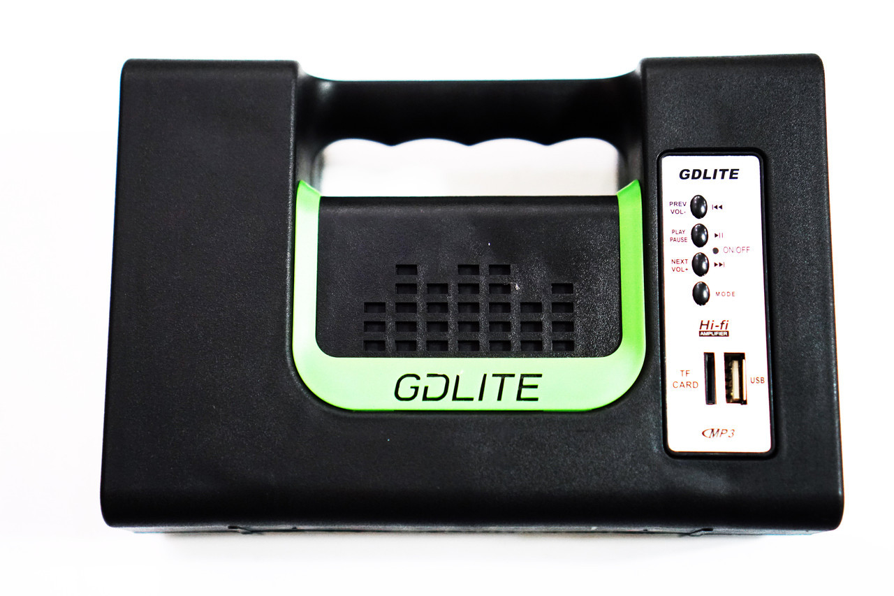 Портативная солнечная автономная система Solar GDLite GD10 + FM радио + Bluetooth - фото 5 - id-p108933338