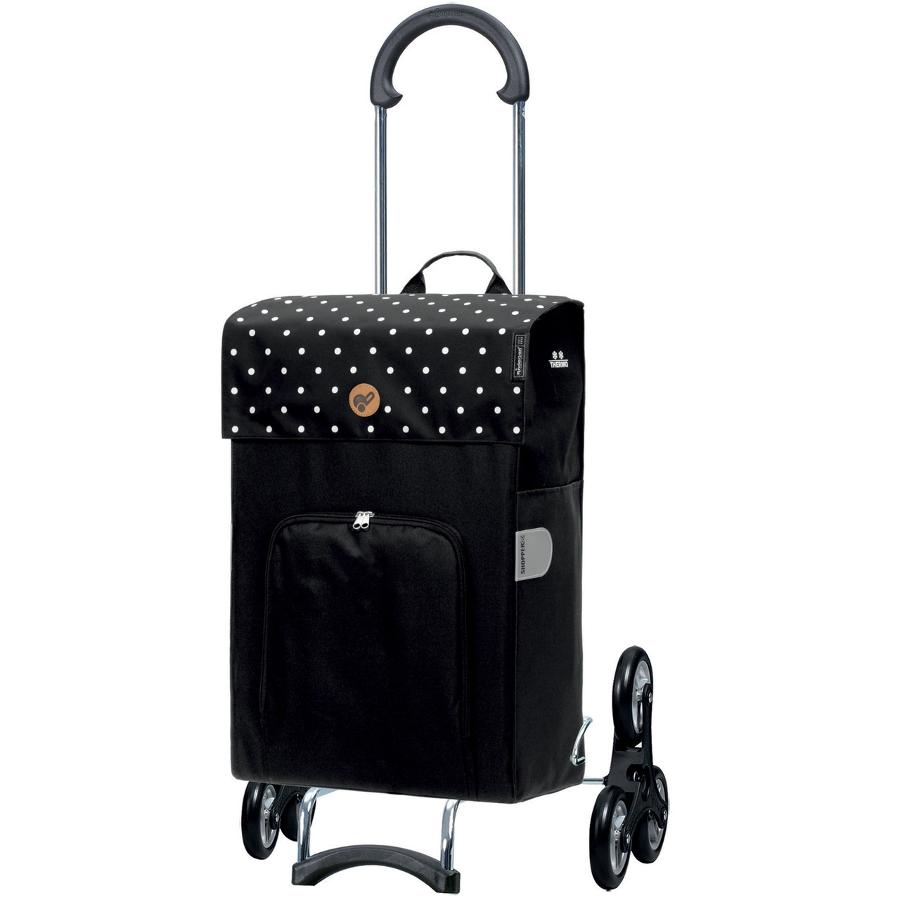 Сумка-тележка Andersen Treppensteiger Scala Shopper Malit Black (119-044-80) - фото 1 - id-p108932303