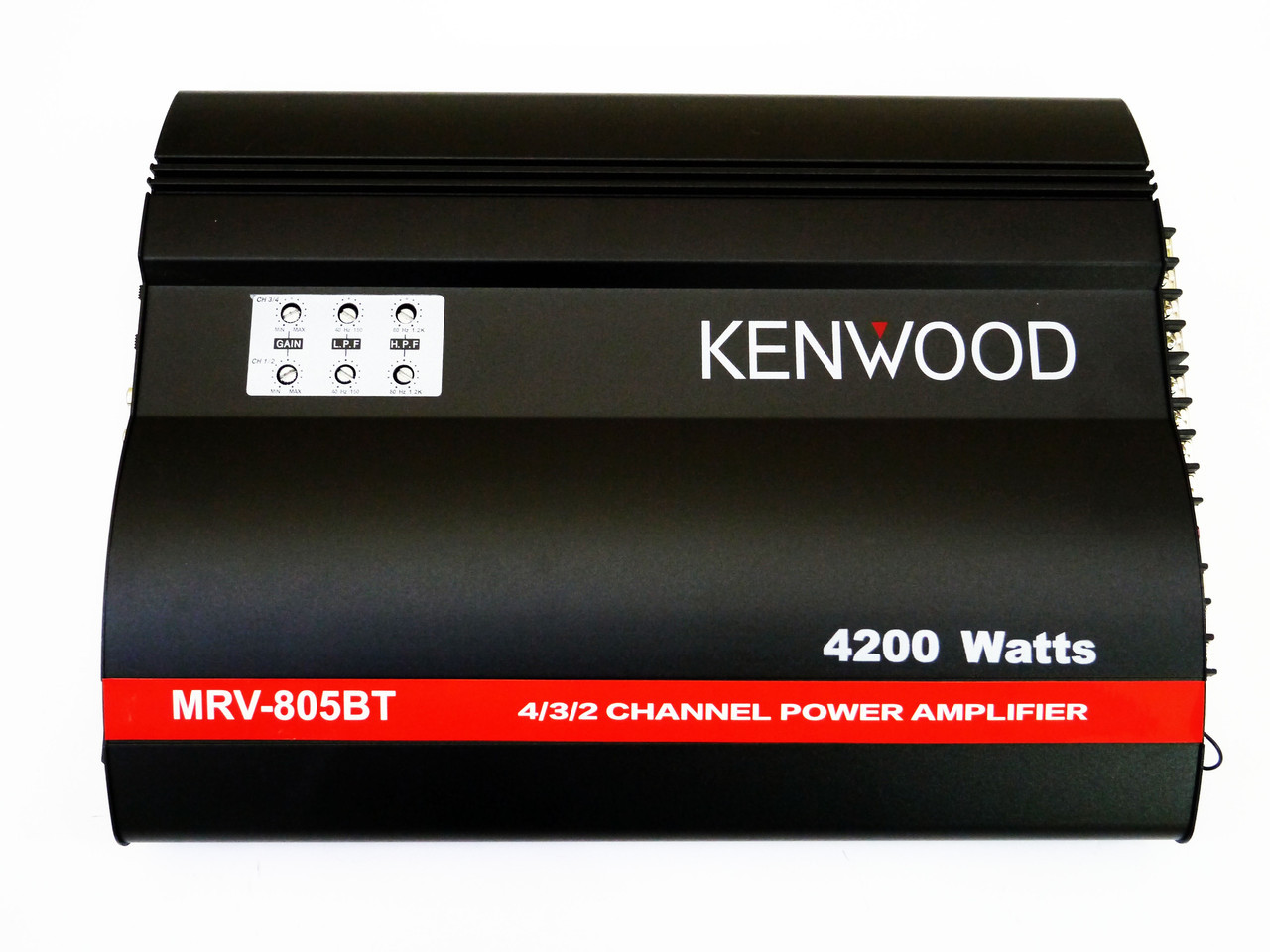 Автомобильный усилитель звука Kenwood MRV-805BT + USB 4200Вт 4х канальный Bluetooth - фото 5 - id-p108928527