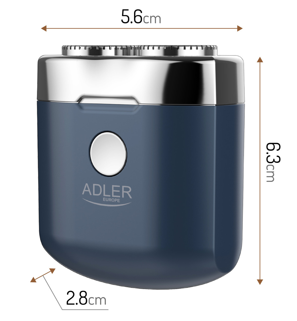 Беспроводная дорожная бритва Adler AD 2937 с USB - фото 2 - id-p108933358