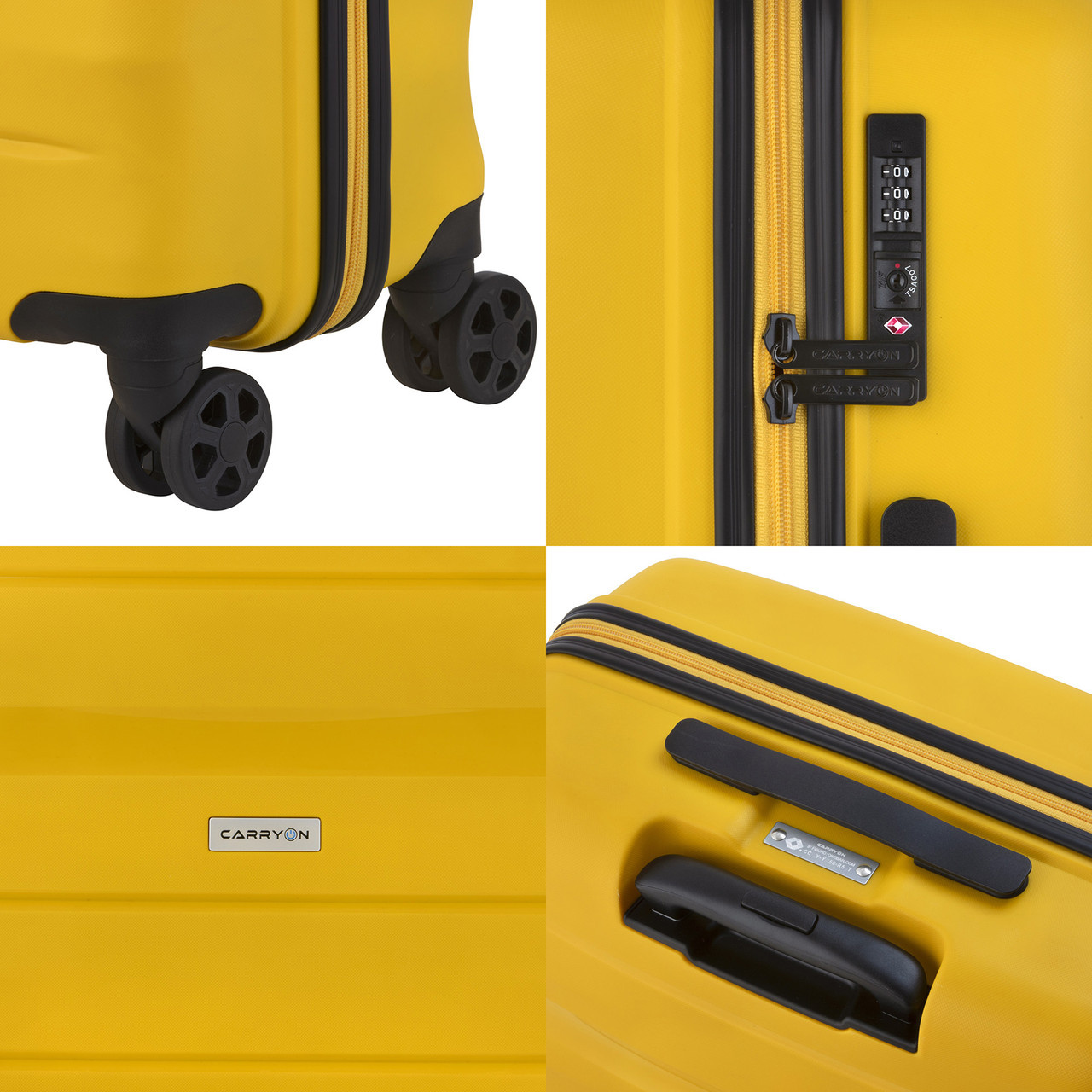Чемодан CarryOn Porter (M) Yellow (502457) - фото 4 - id-p108932343