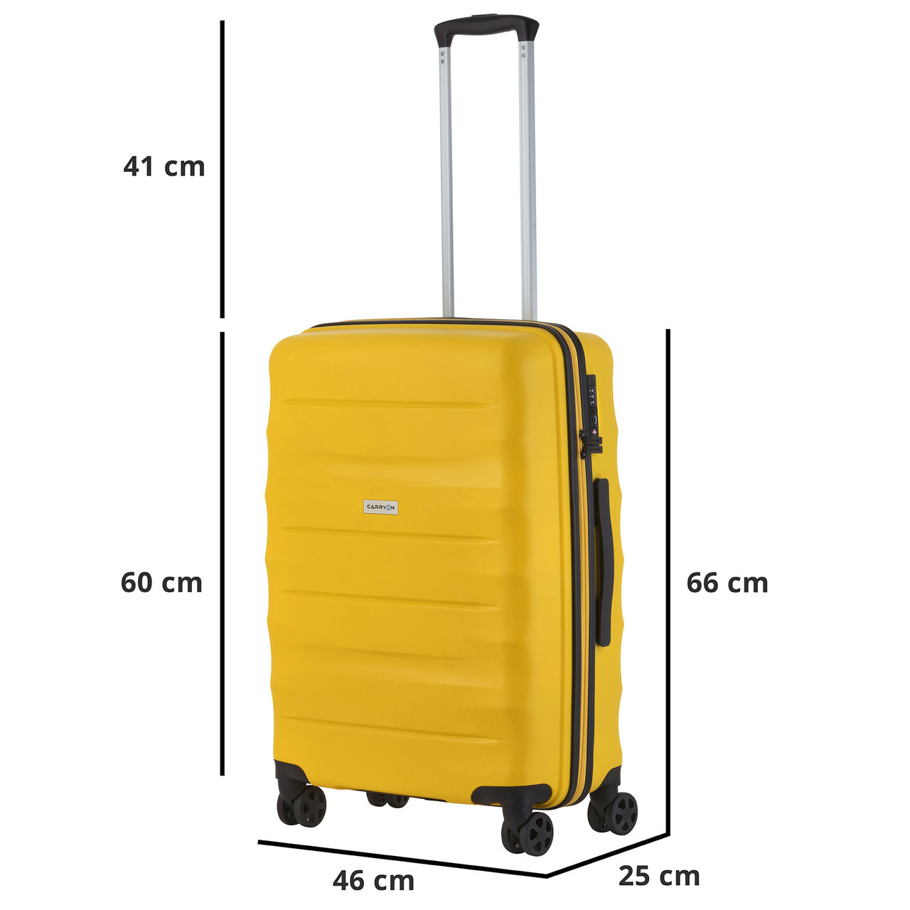 Чемодан CarryOn Porter (M) Yellow (502457) - фото 5 - id-p108932343