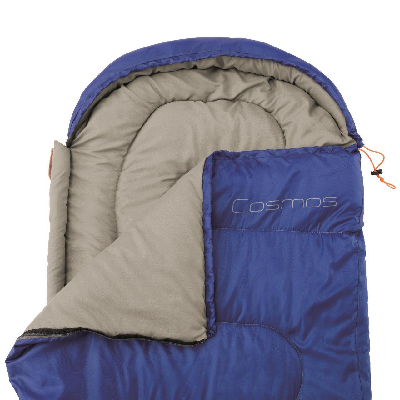 Спальный мешок Easy Camp Cosmos/+8°C Blue Left (240165) - фото 3 - id-p108930411