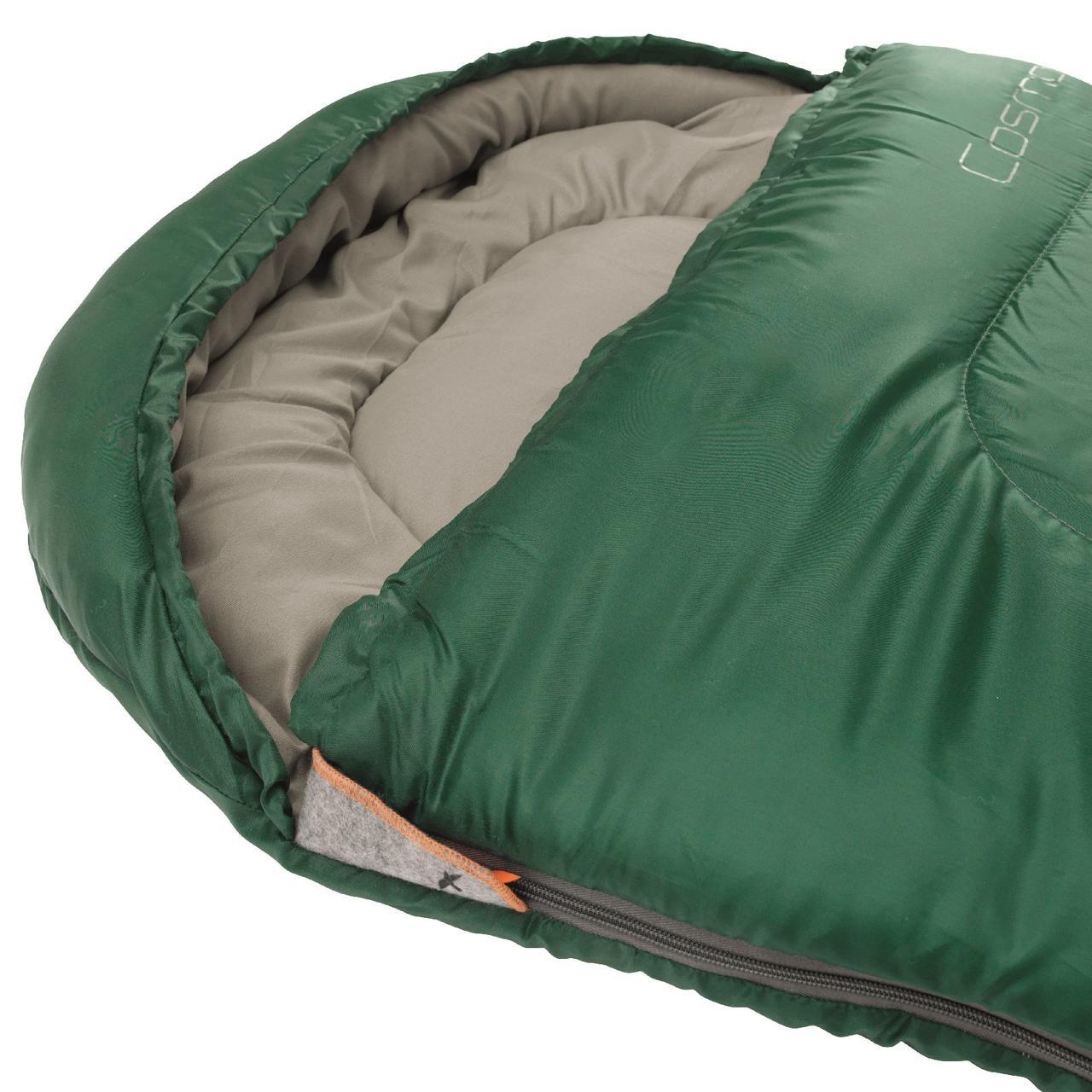 Спальный мешок Easy Camp Cosmos/+8°C Green Left (240150) - фото 2 - id-p108930418