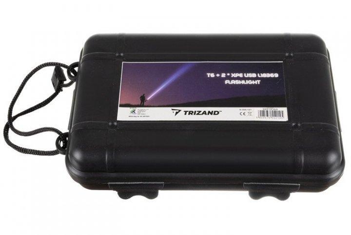 Фонарь тактический Trizand Searchlight T6 2 LED ZOOM 600 mAh - фото 9 - id-p108933383