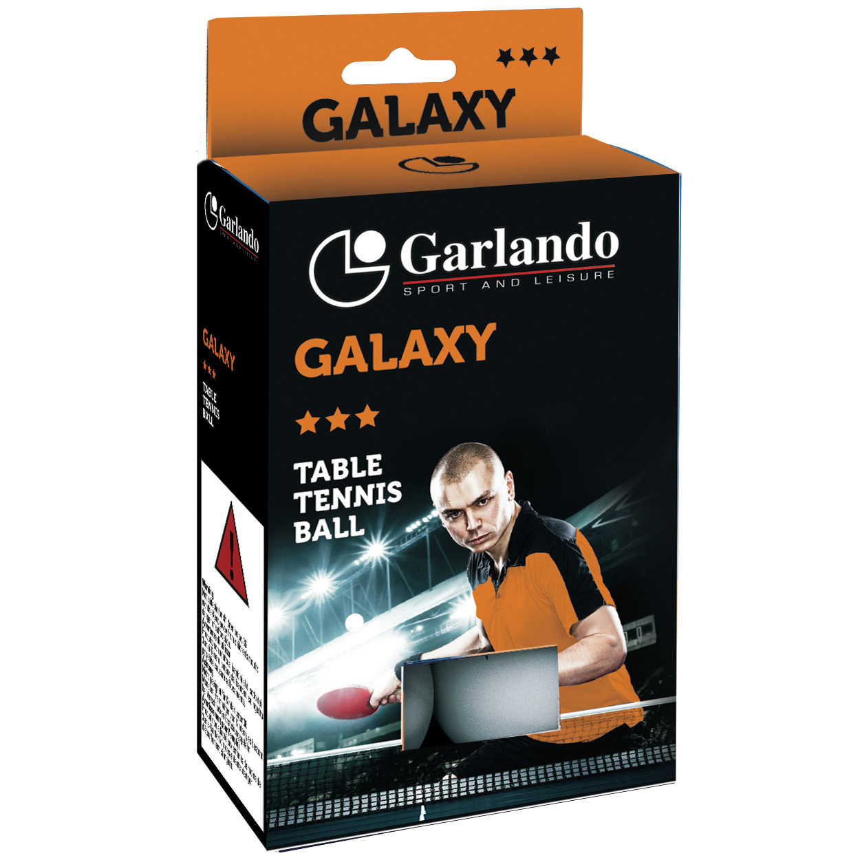 Мячи для настольного тенниса 6 шт. Garlando Galaxy 3 Stars (2C4-119) - фото 1 - id-p108932363