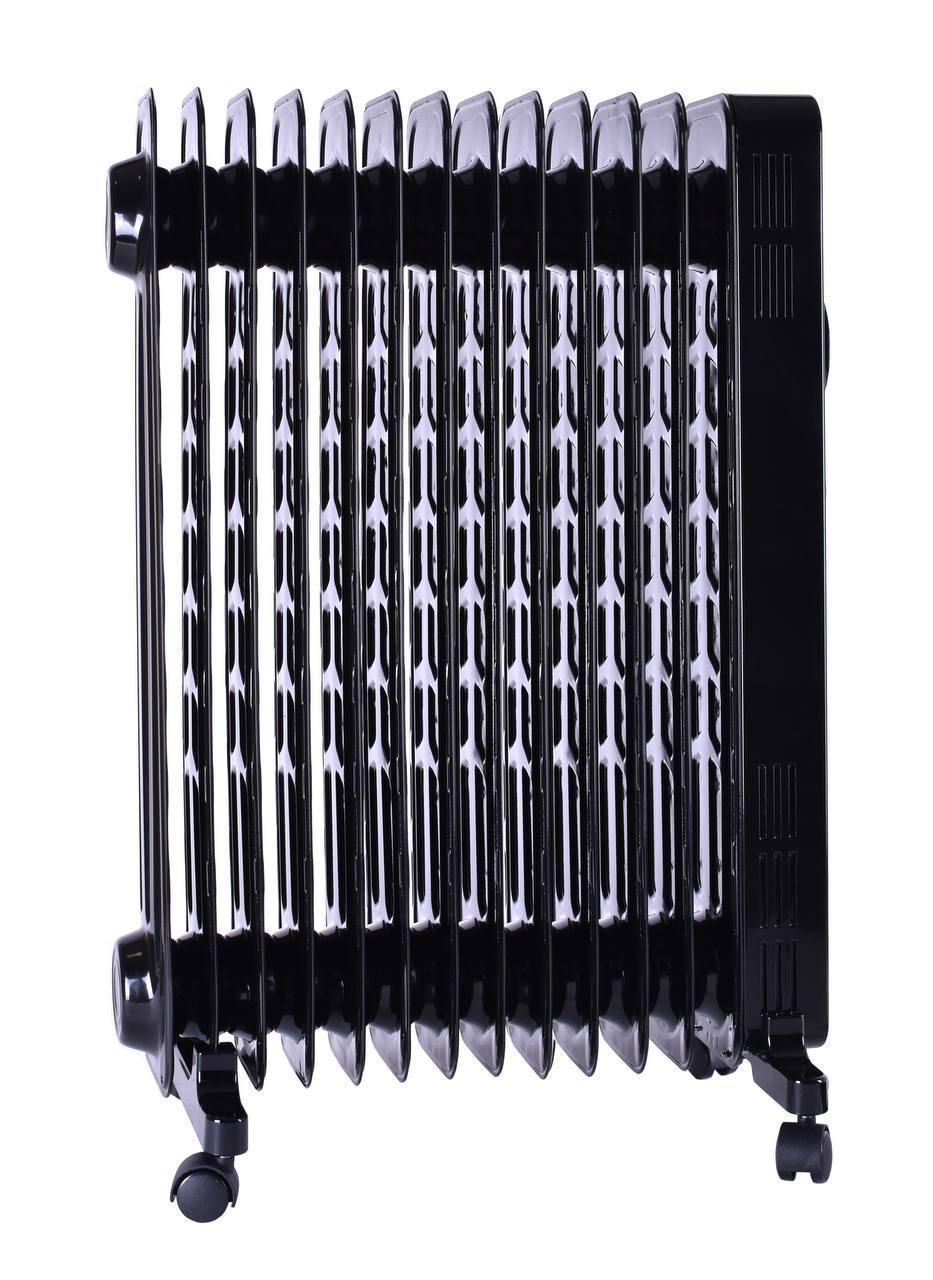 Масляный обогреватель электрический Kumtel KUM-1240S Black 2500 Вт 13 секций - фото 5 - id-p108933403