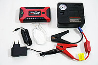 Car jump starter 20000mAH Power Bank 4xUSB+ авток лігіне арналған зарядтағышты іске қосу құрылғысыШам + КОМПРЕССОР