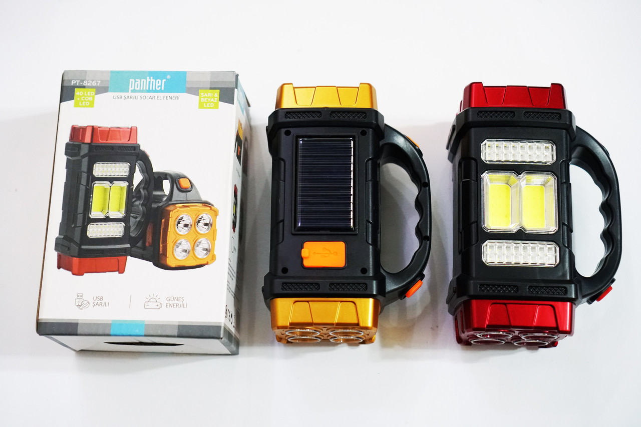 Фонарь Panther PT-8267 LED 40 светодиодов с функцией павербанка - фото 2 - id-p108933438