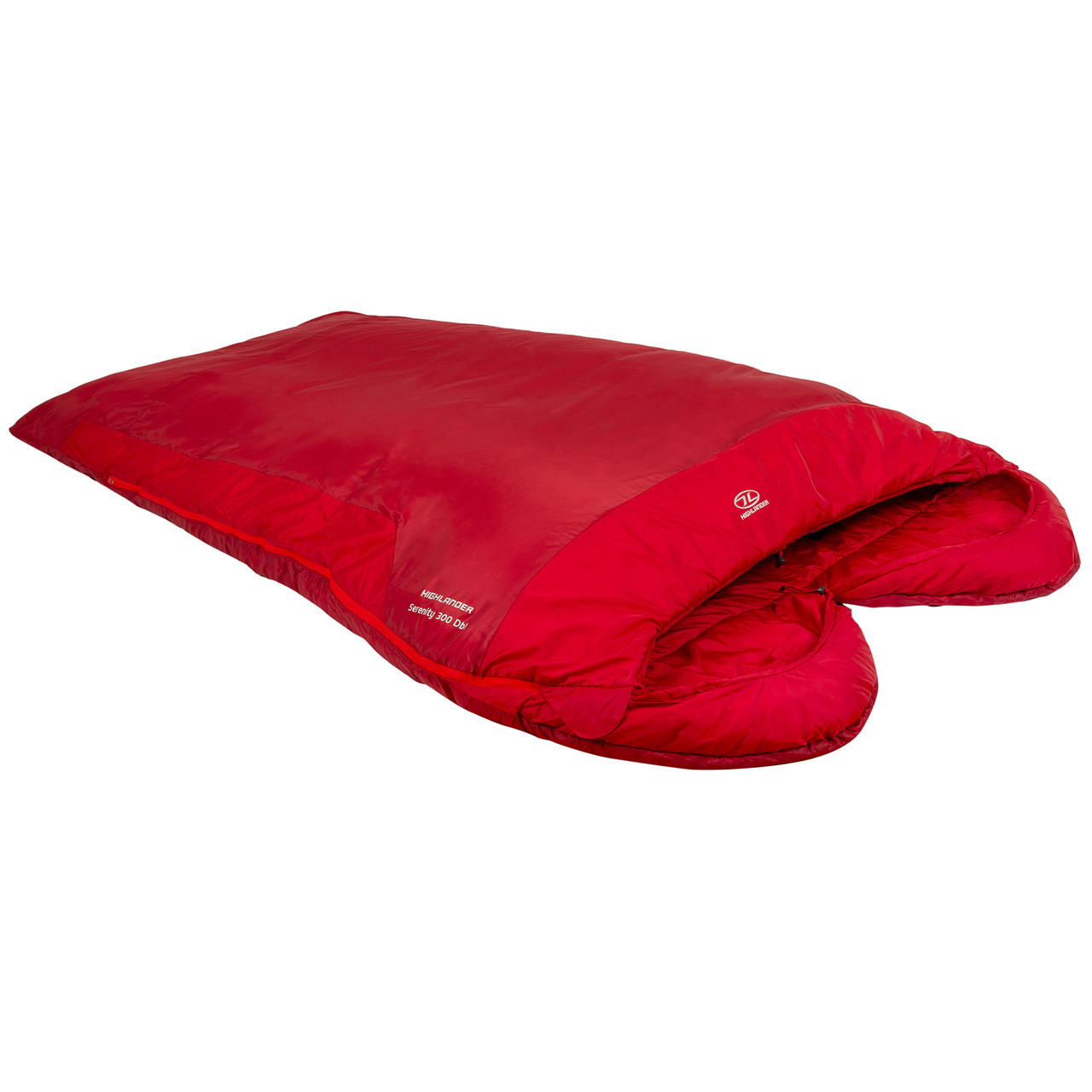 Спальный мешок Highlander Serenity 300 Double Mummy/-5°C Red (SB239-RD) - фото 1 - id-p108930525