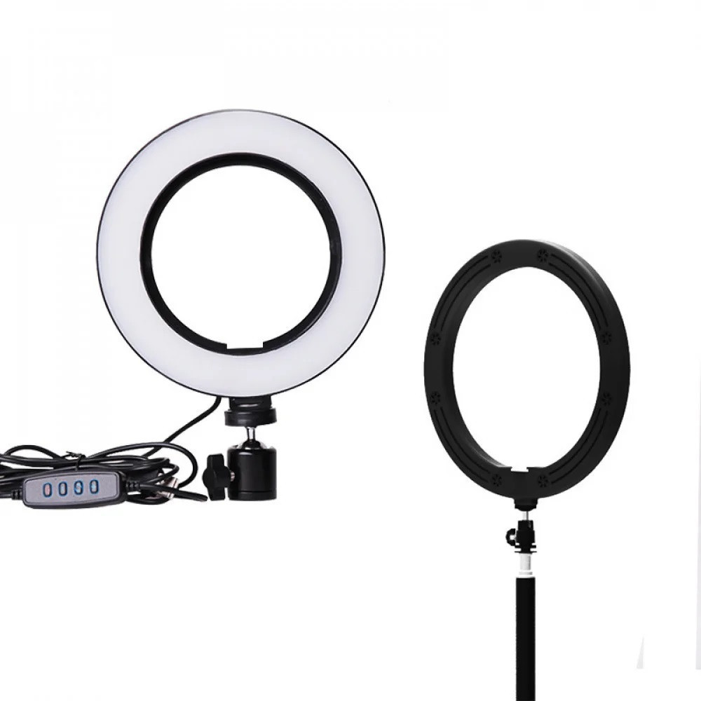 Светодиодная кольцевая LED лампа 20см USB - фото 8 - id-p108933534