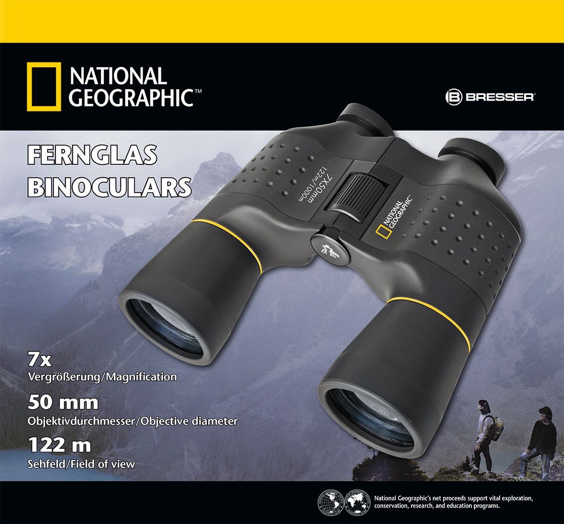 Бинокль National Geographic 7x50 - фото 3 - id-p108931533