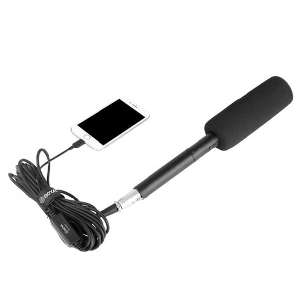 Адаптер XLR микрофонный кабель для iPhone BOYA BY-BCA7 - фото 2 - id-p108932557