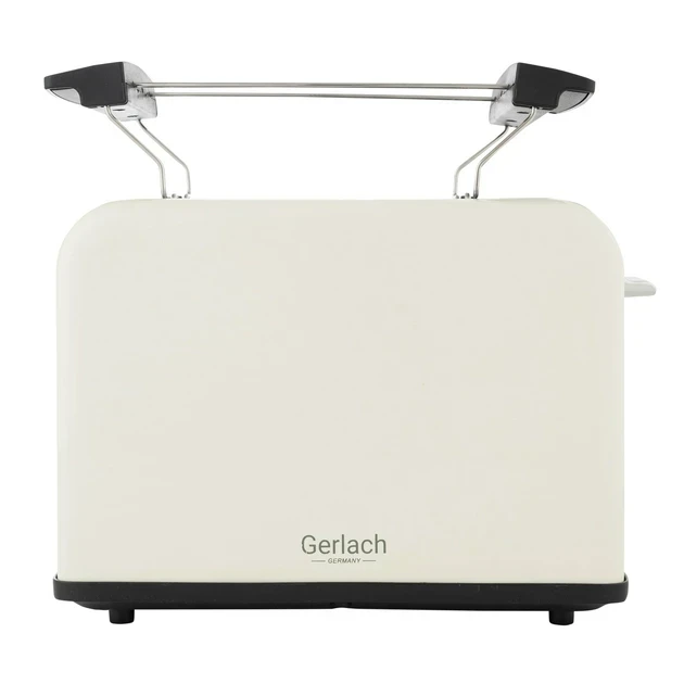Тостер с LCD дисплеем и подставкой для подогрева Gerlach GL 3221 cream - фото 4 - id-p108933617