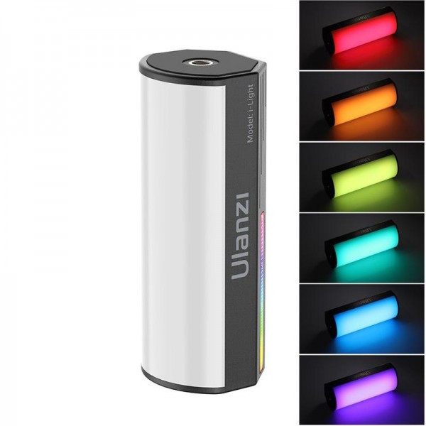 Лампа видеосвет RGB цилиндрическая магнитная Ulanzi I-Light - фото 6 - id-p108932631