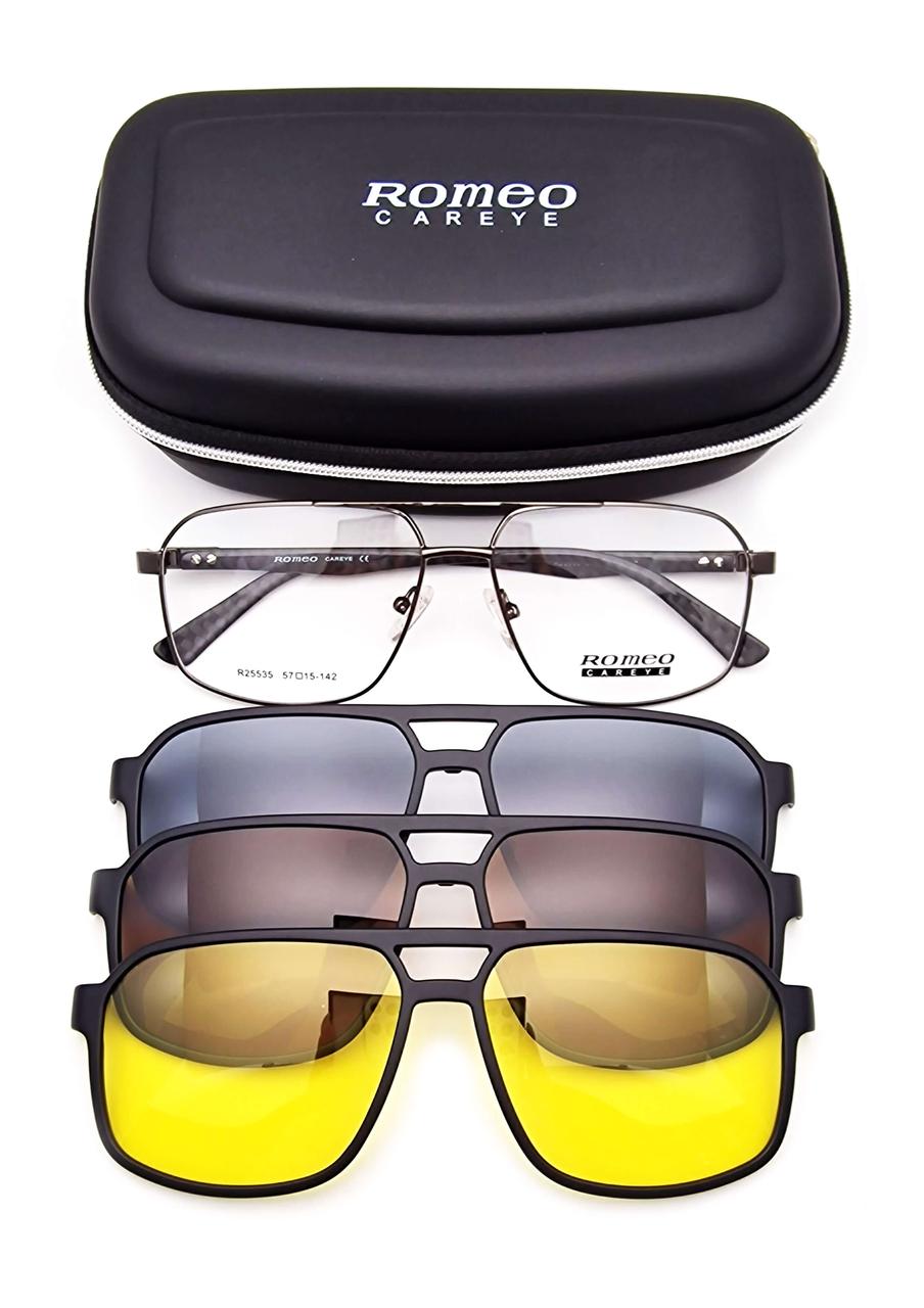 Очки с магнитными насадками ROMEO: продажа, цена в Алматы. Оправы для ...