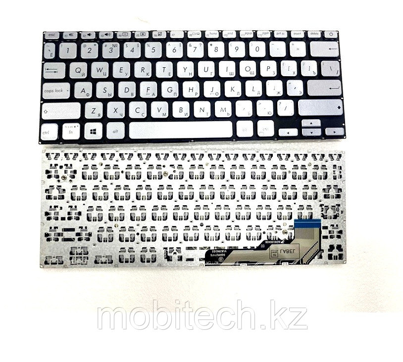 Клавиатуры Asus X403 VivoBook 14 X403 клавиатура c EN/RU раскладкой silver