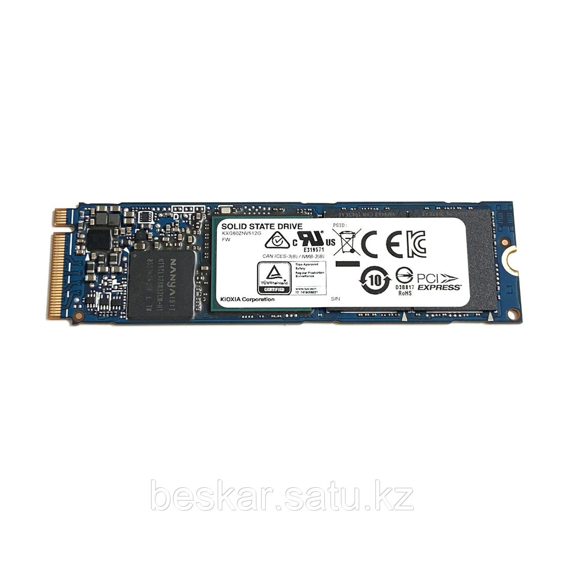 Твердотельный накопитель Kioxia XG6 512GB NVMe M.2 - фото 2 - id-p108912635